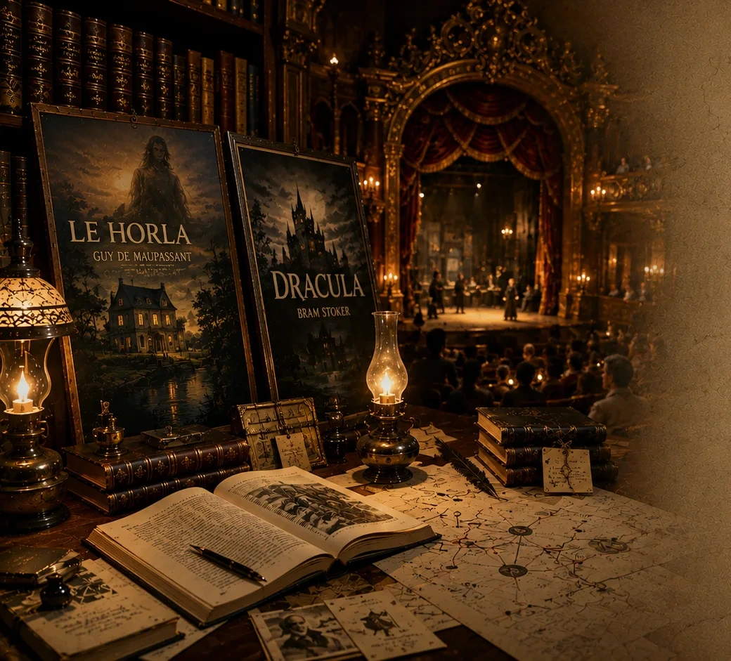 Le Horla et Dracula réunis dans les archives