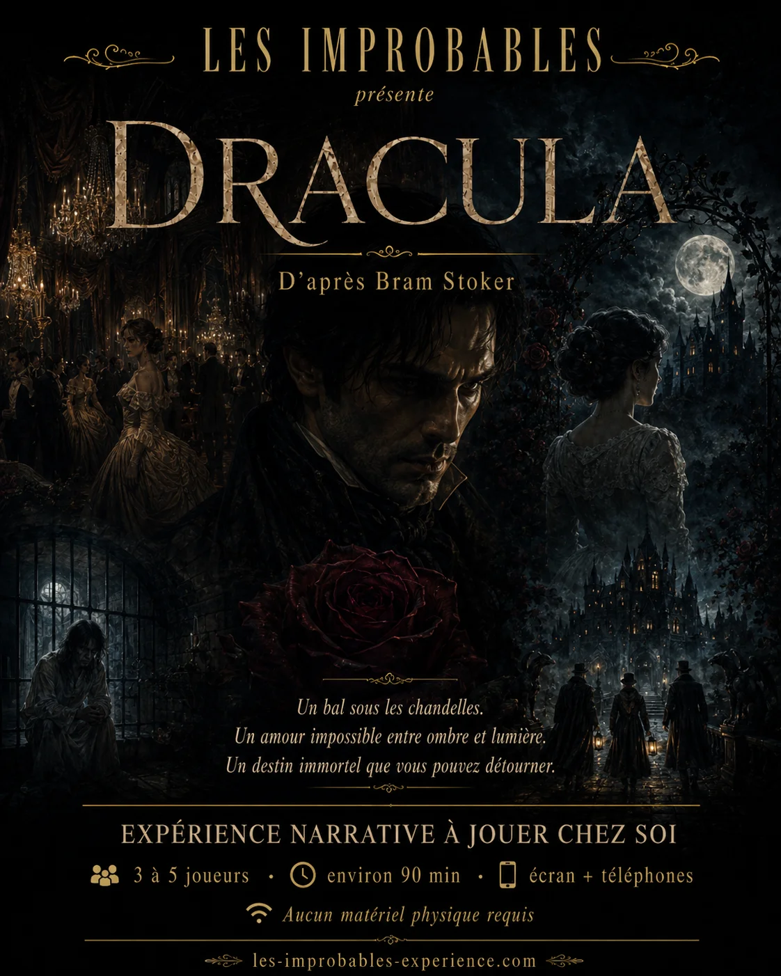 Affiche de l’adaptation de Dracula