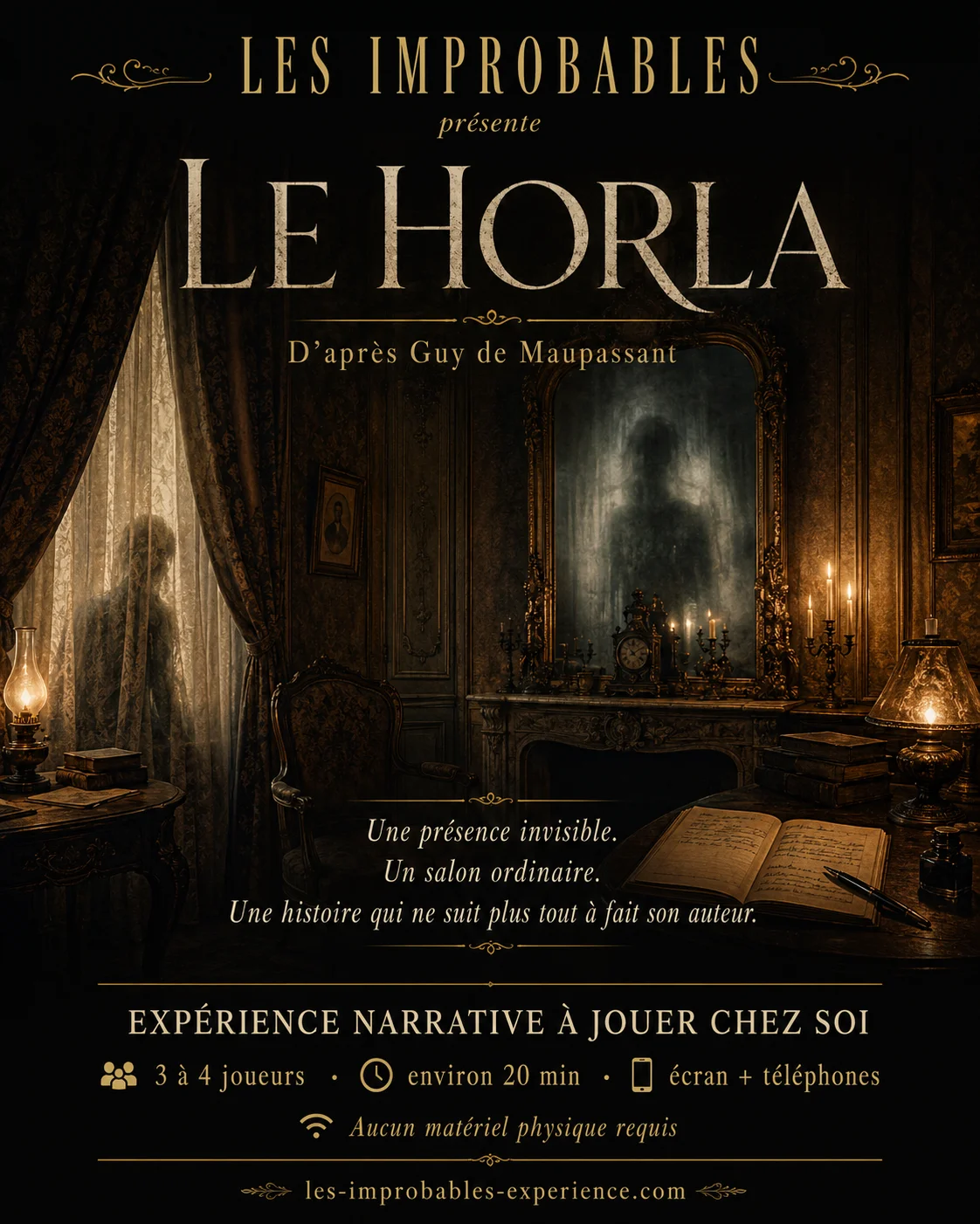 Affiche de l’adaptation du Horla